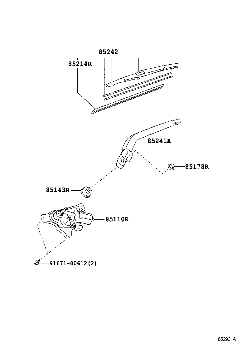  ETIOS |  REAR WIPER