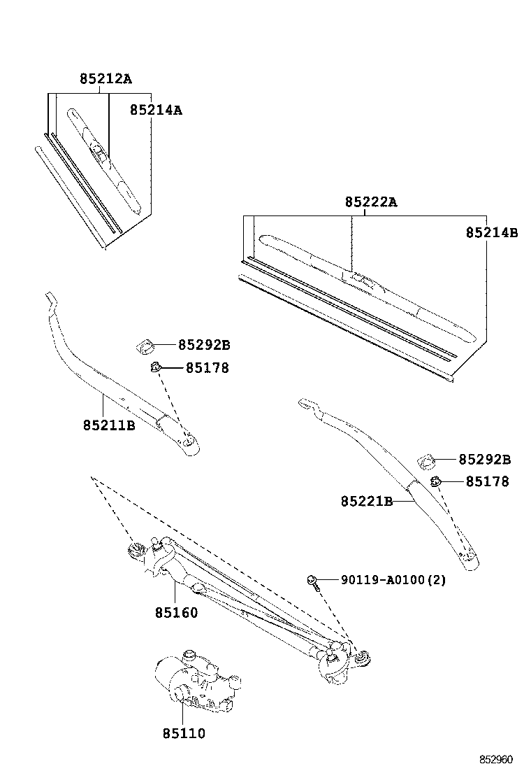  AVALON |  WINDSHIELD WIPER