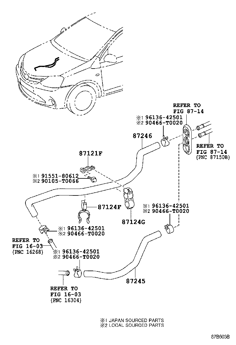  ETIOS LIVA CROSS |  HEATING AIR CONDITIONING WATER PIPING