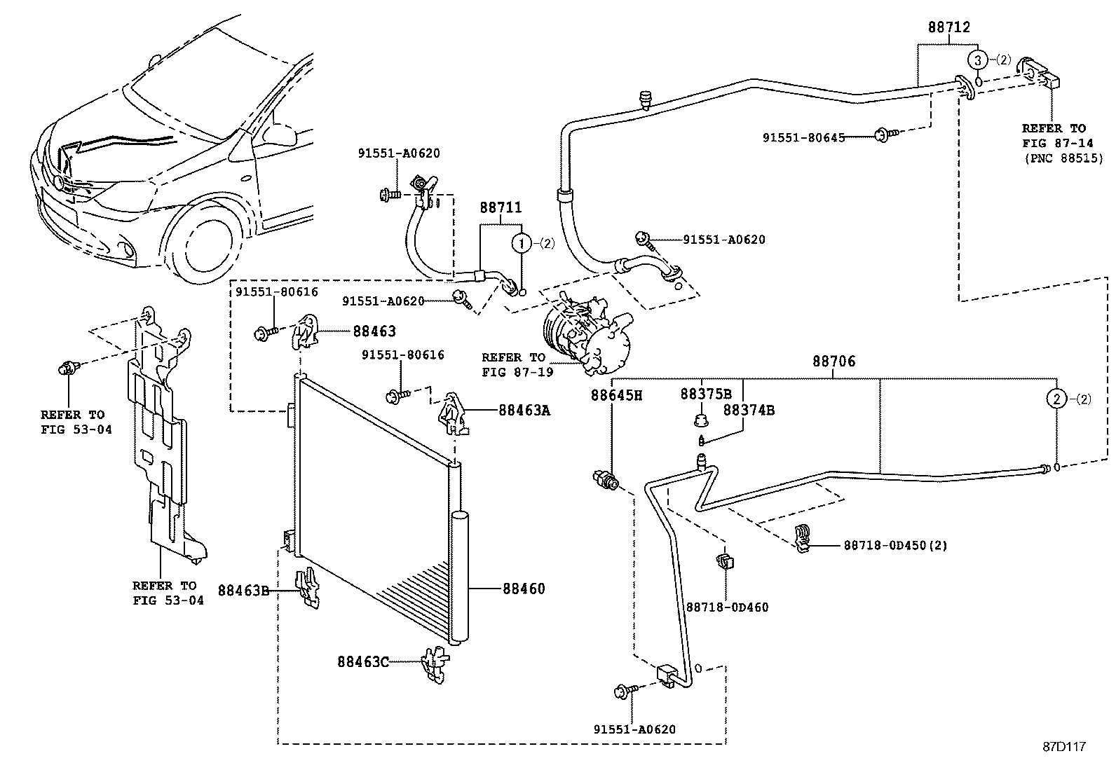  ETIOS |  HEATING AIR CONDITIONING COOLER PIPING