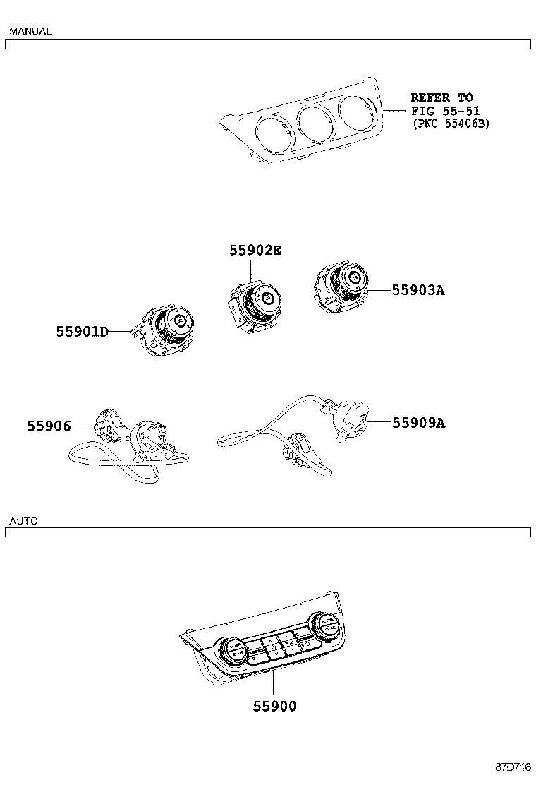  RAV4 CHINA |  HEATING AIR CONDITIONING CONTROL AIR DUCT