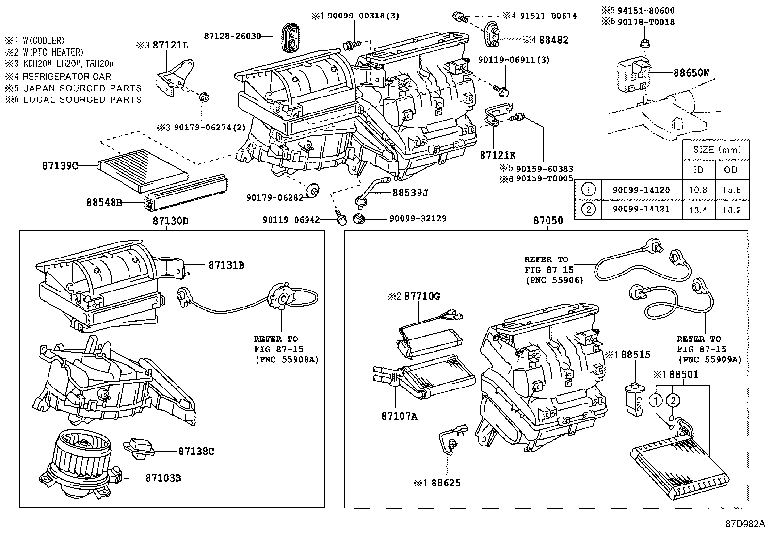  HIACE |  HEATING AIR CONDITIONING COOLER UNIT