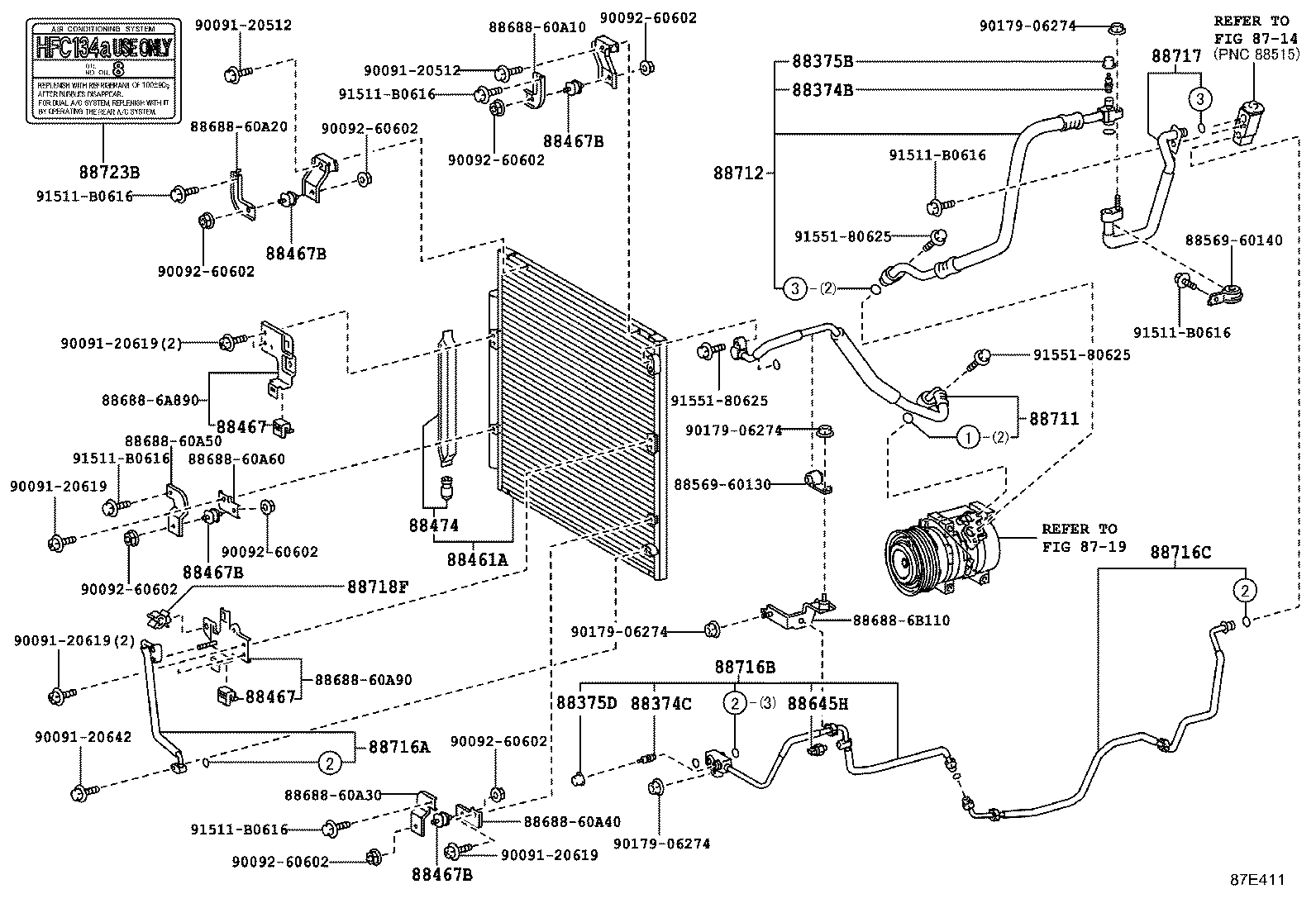  LAND CRUISER 70 |  HEATING AIR CONDITIONING COOLER PIPING