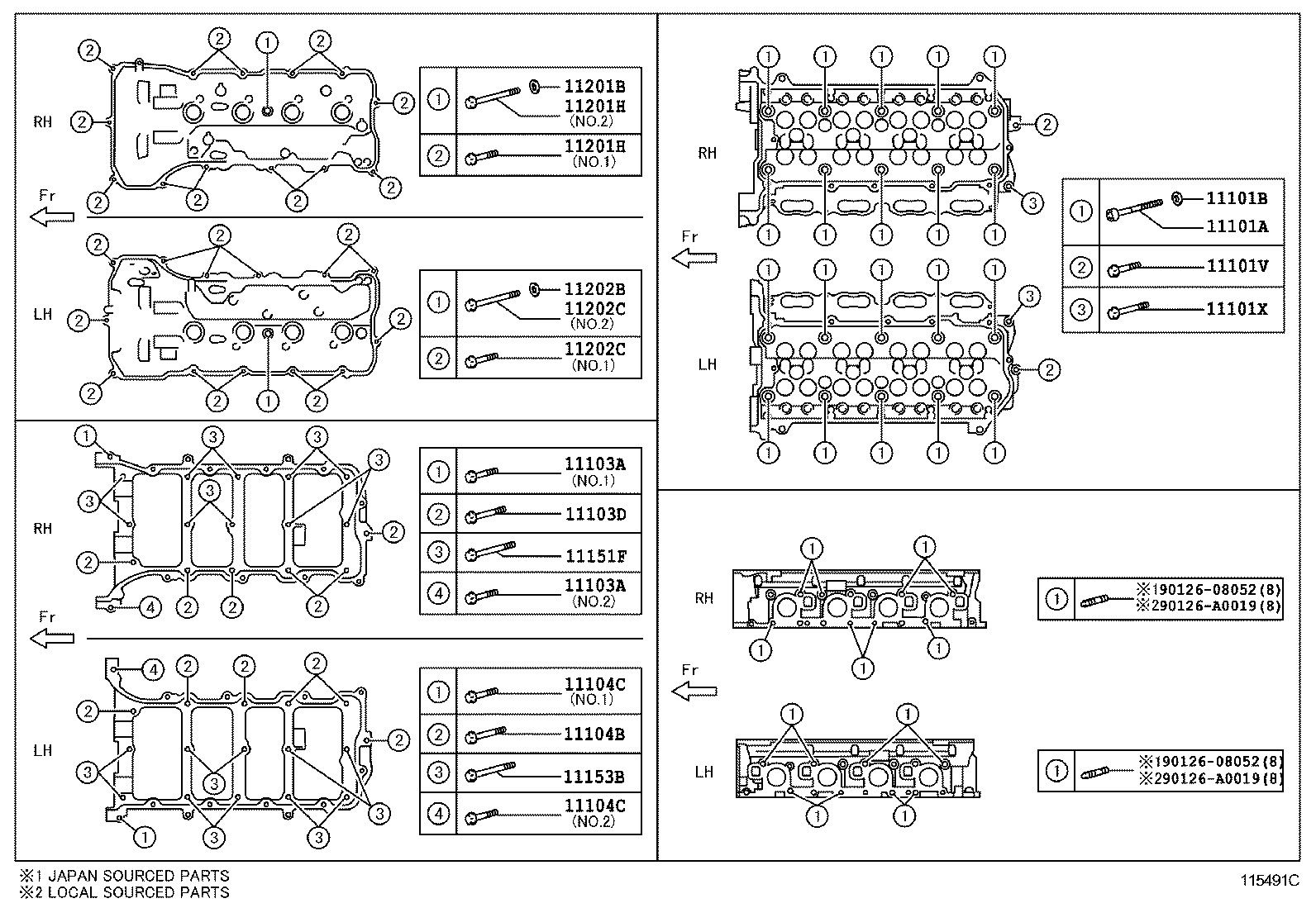  SEQUOIA |  CYLINDER HEAD