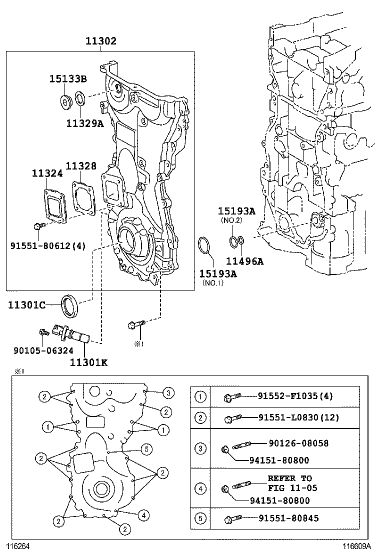  ZELAS |  TIMING GEAR COVER REAR END PLATE