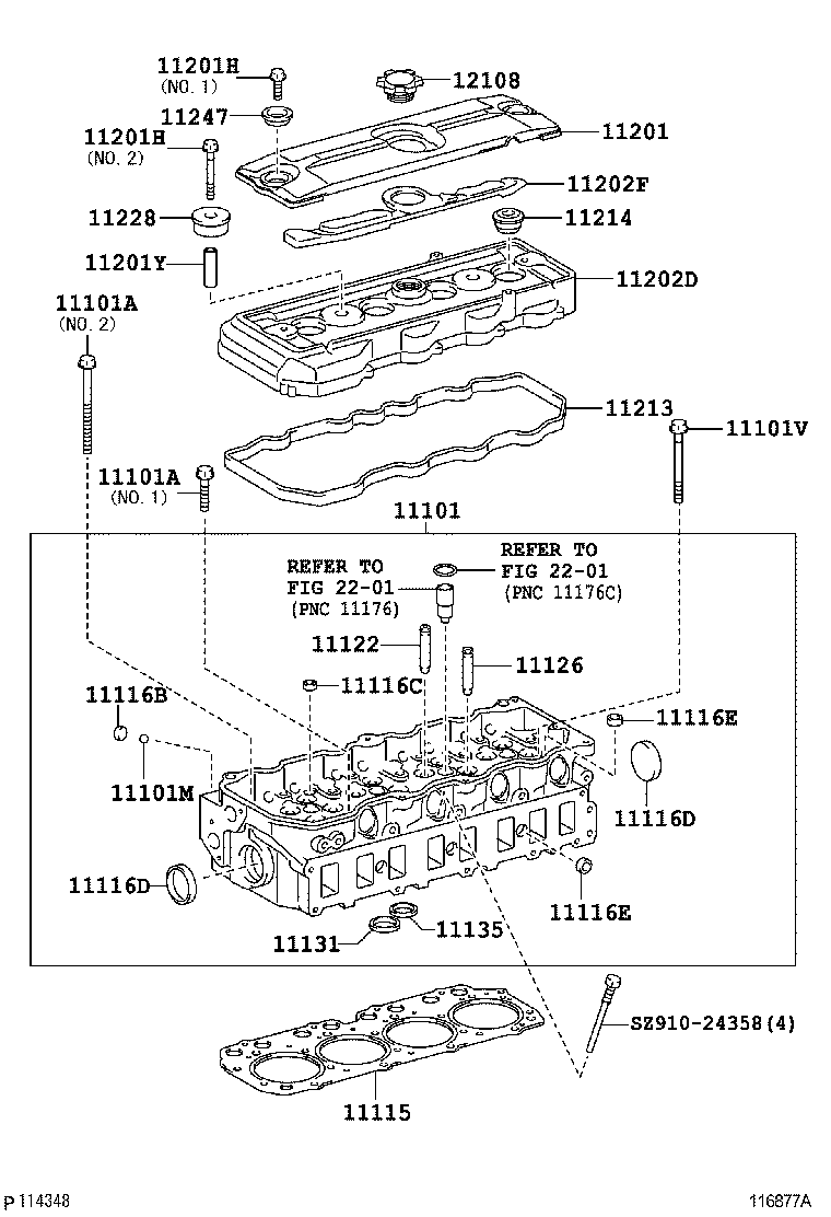  DYNA |  CYLINDER HEAD