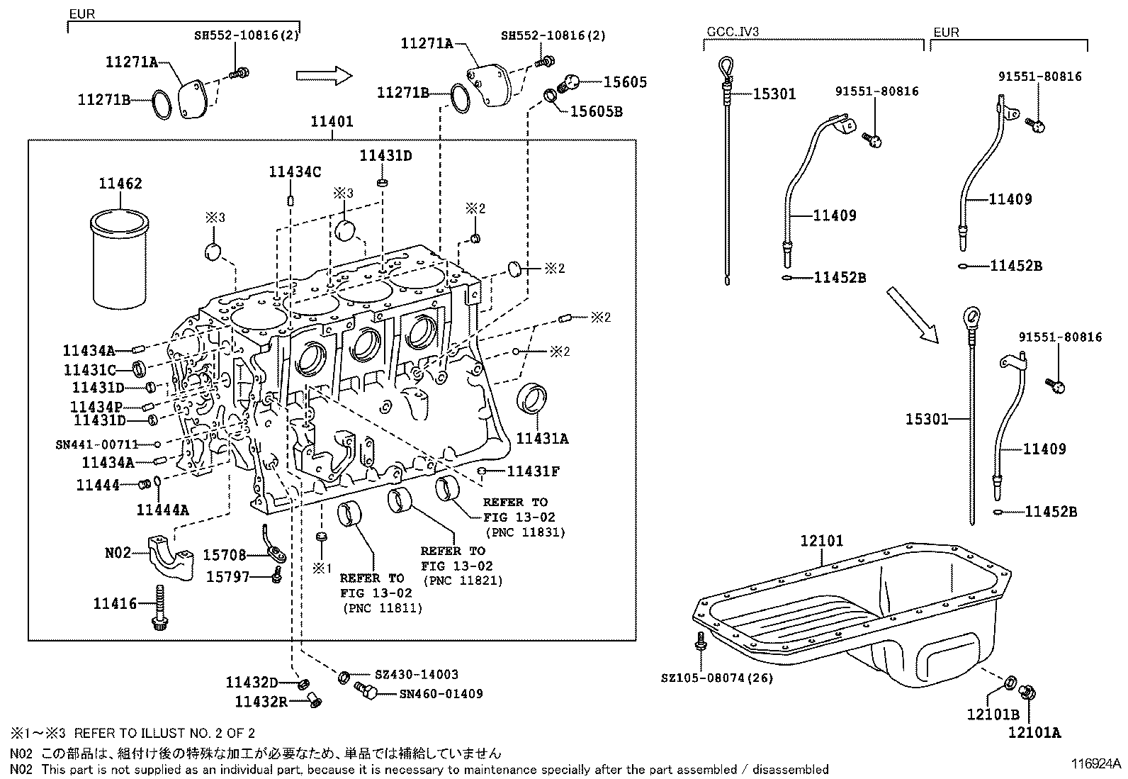  DYNA |  CYLINDER BLOCK