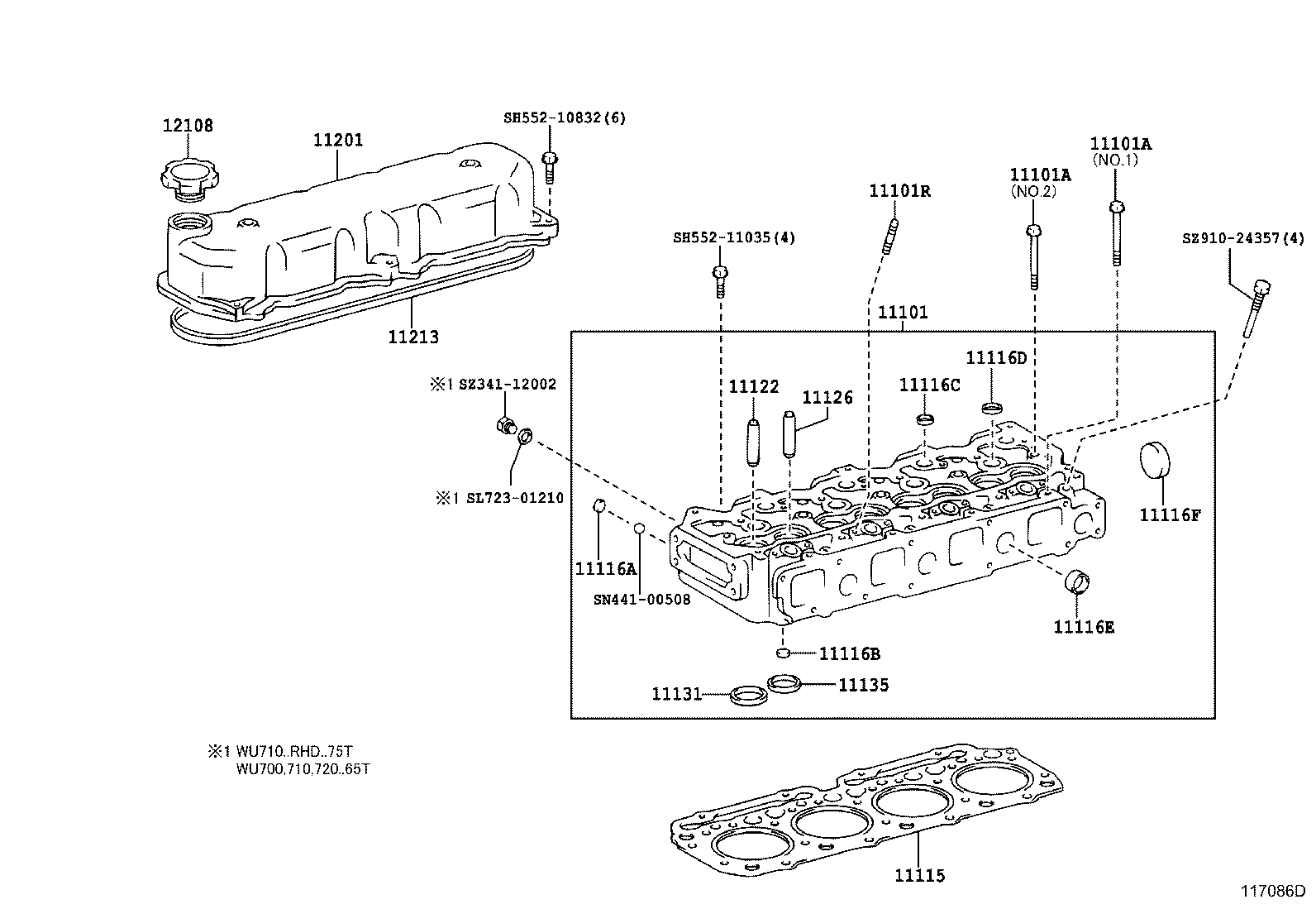  DYNA |  CYLINDER HEAD