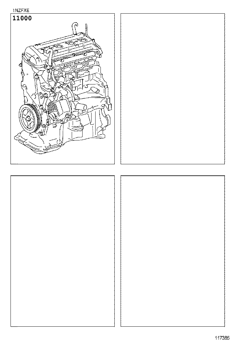  PRIUS C |  PARTIAL ENGINE ASSEMBLY
