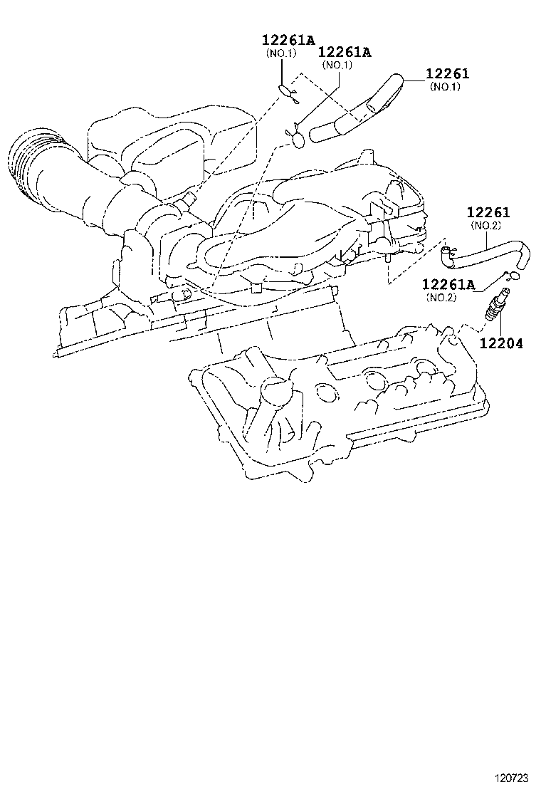  LAND CRUISER PRADO |  VENTILATION HOSE