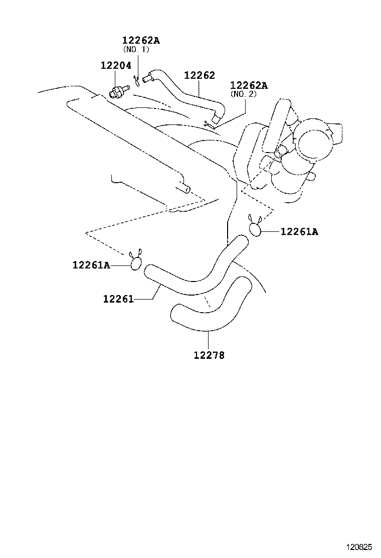  CAMRY HYBRID CHINA |  VENTILATION HOSE