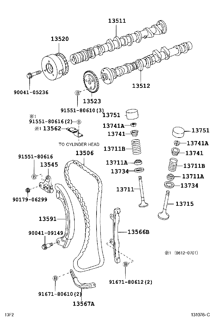  RUSH |  CAMSHAFT VALVE