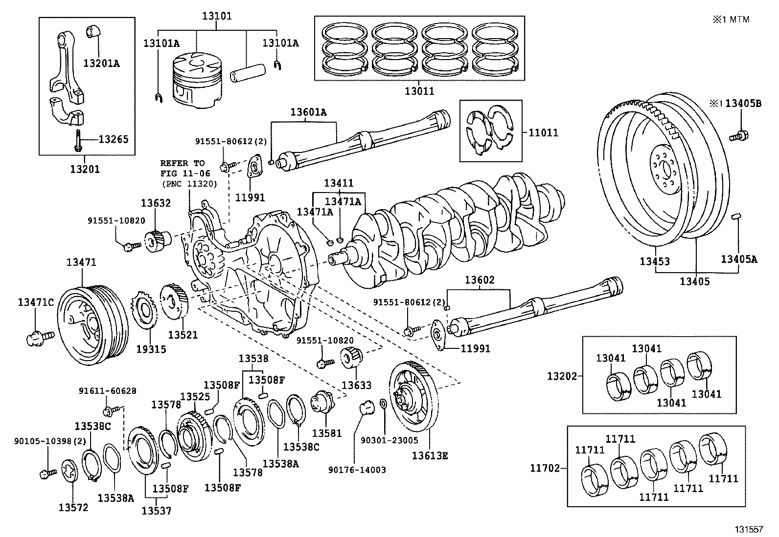  LAND CRUISER PRADO |  CRANKSHAFT PISTON