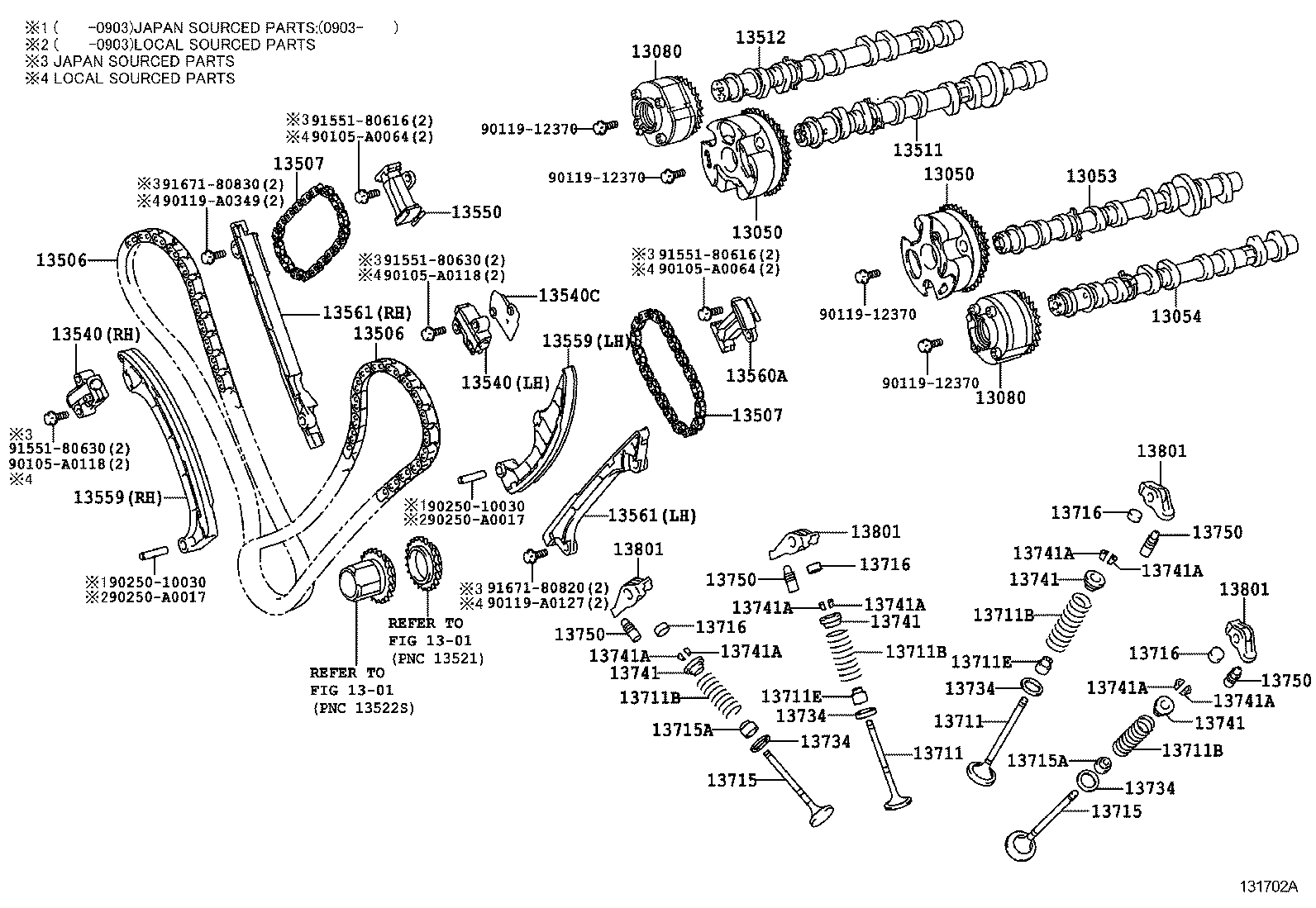  SEQUOIA |  CAMSHAFT VALVE