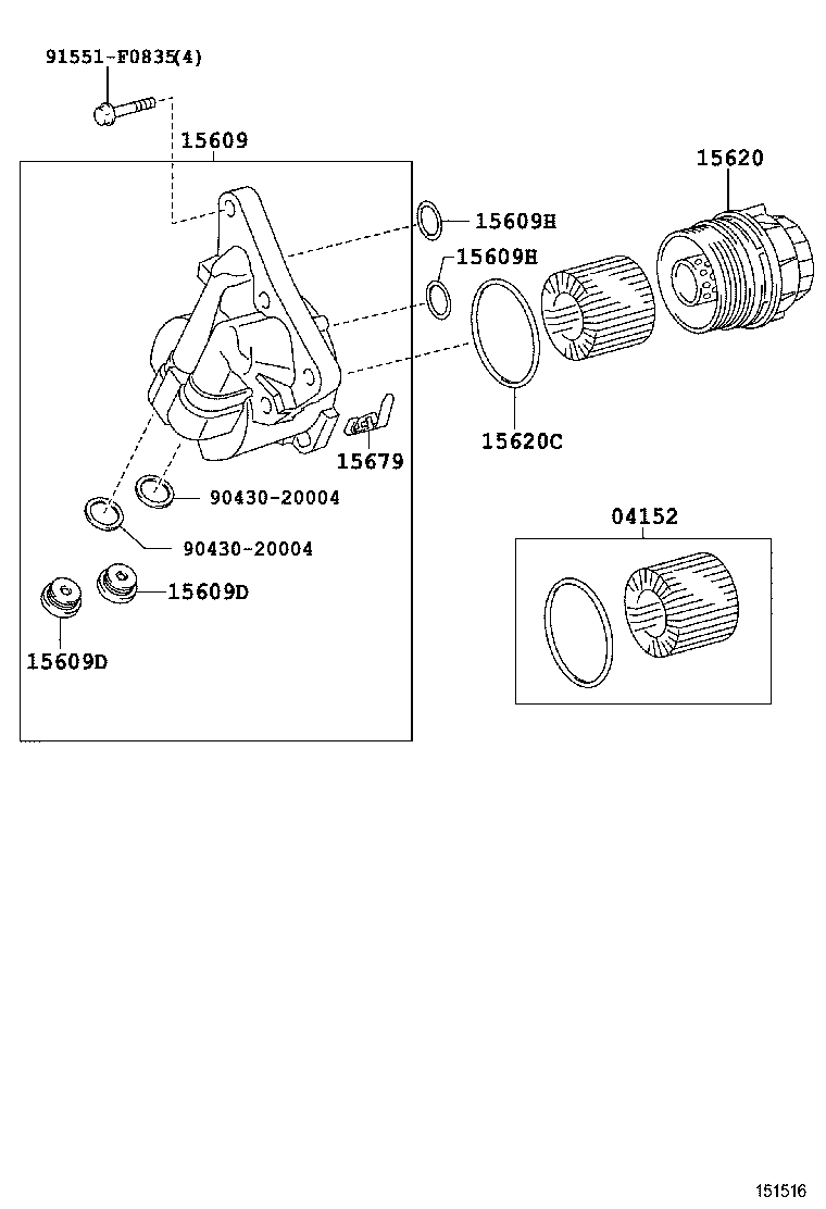 TOYOTA RAV4ZSA42LANXGK TOOLENGINEFUEL OIL FILTER Japan Parts EU
