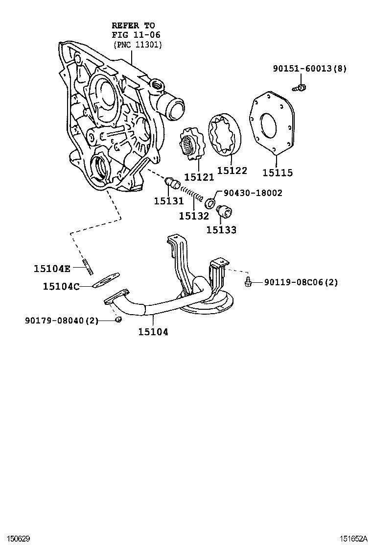  LAND CRUISER PRADO |  ENGINE OIL PUMP