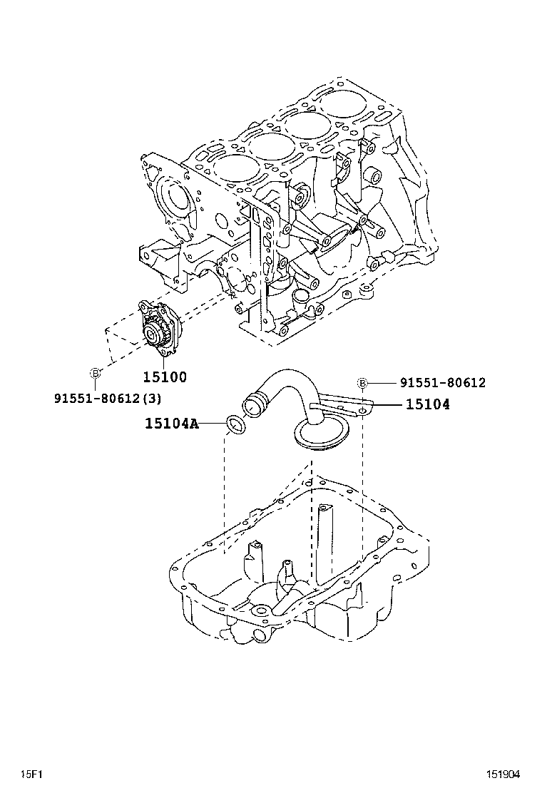  AVANZA |  ENGINE OIL PUMP