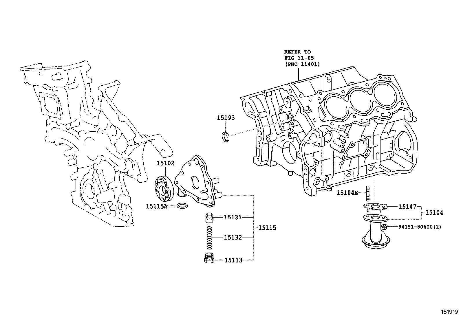  FJ CRUISER |  ENGINE OIL PUMP