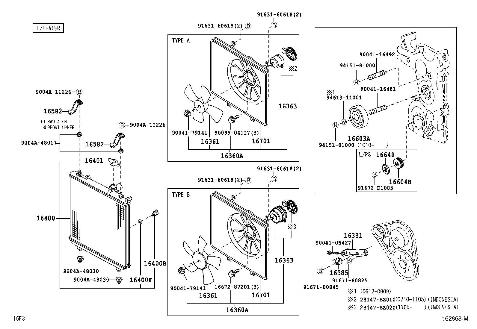  RUSH |  RADIATOR WATER OUTLET