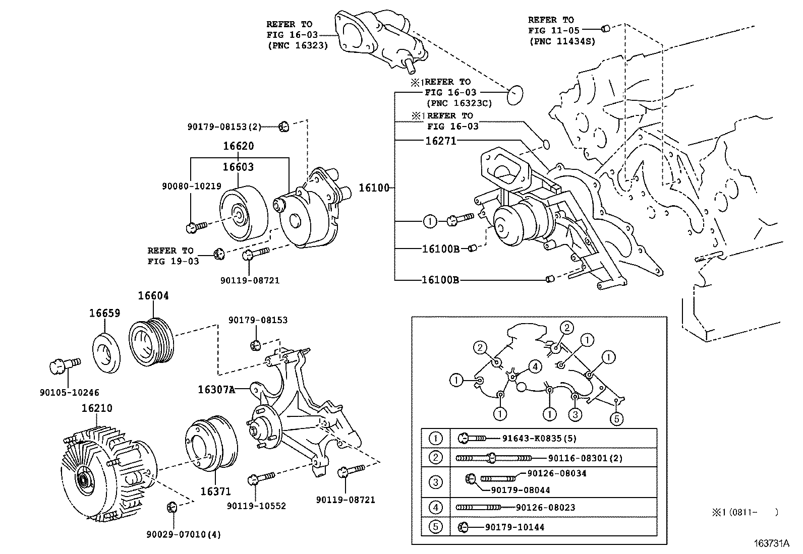  LAND CRUISER CHINA |  WATER PUMP