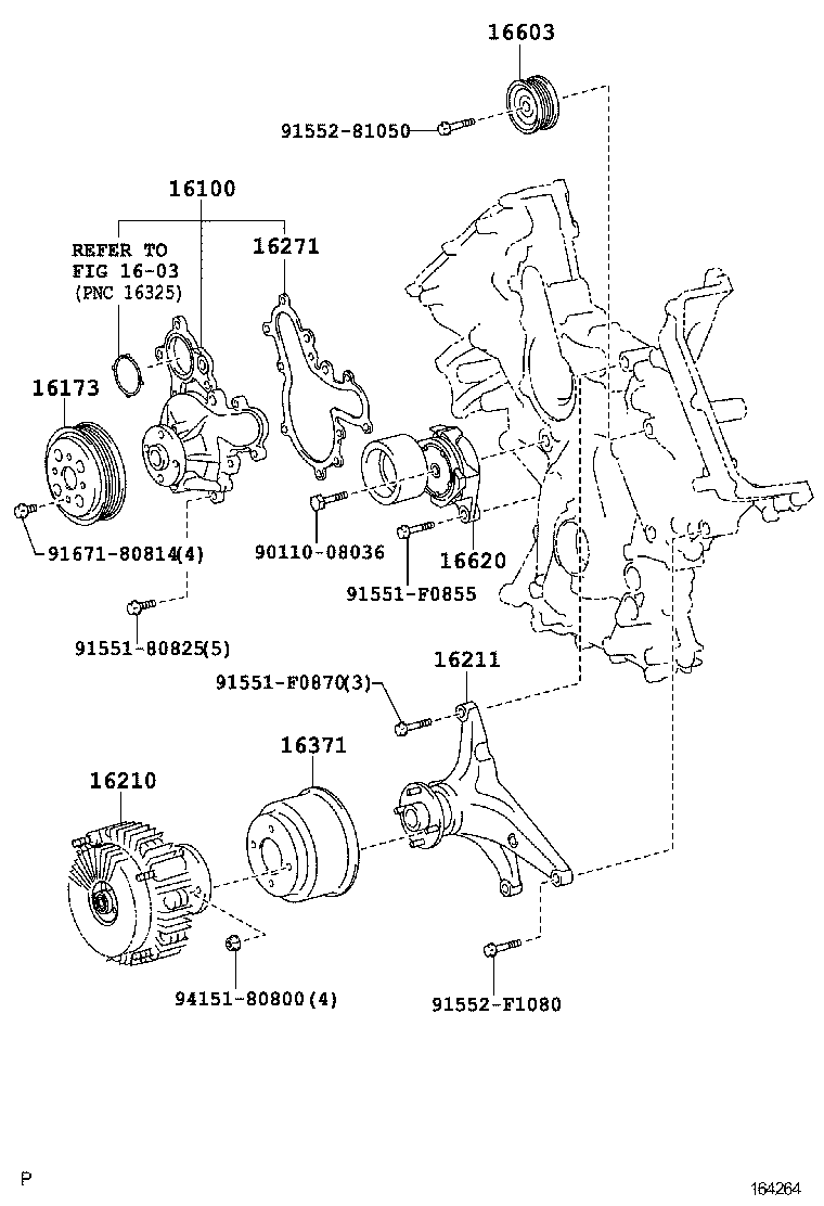  LAND CRUISER 200 |  WATER PUMP