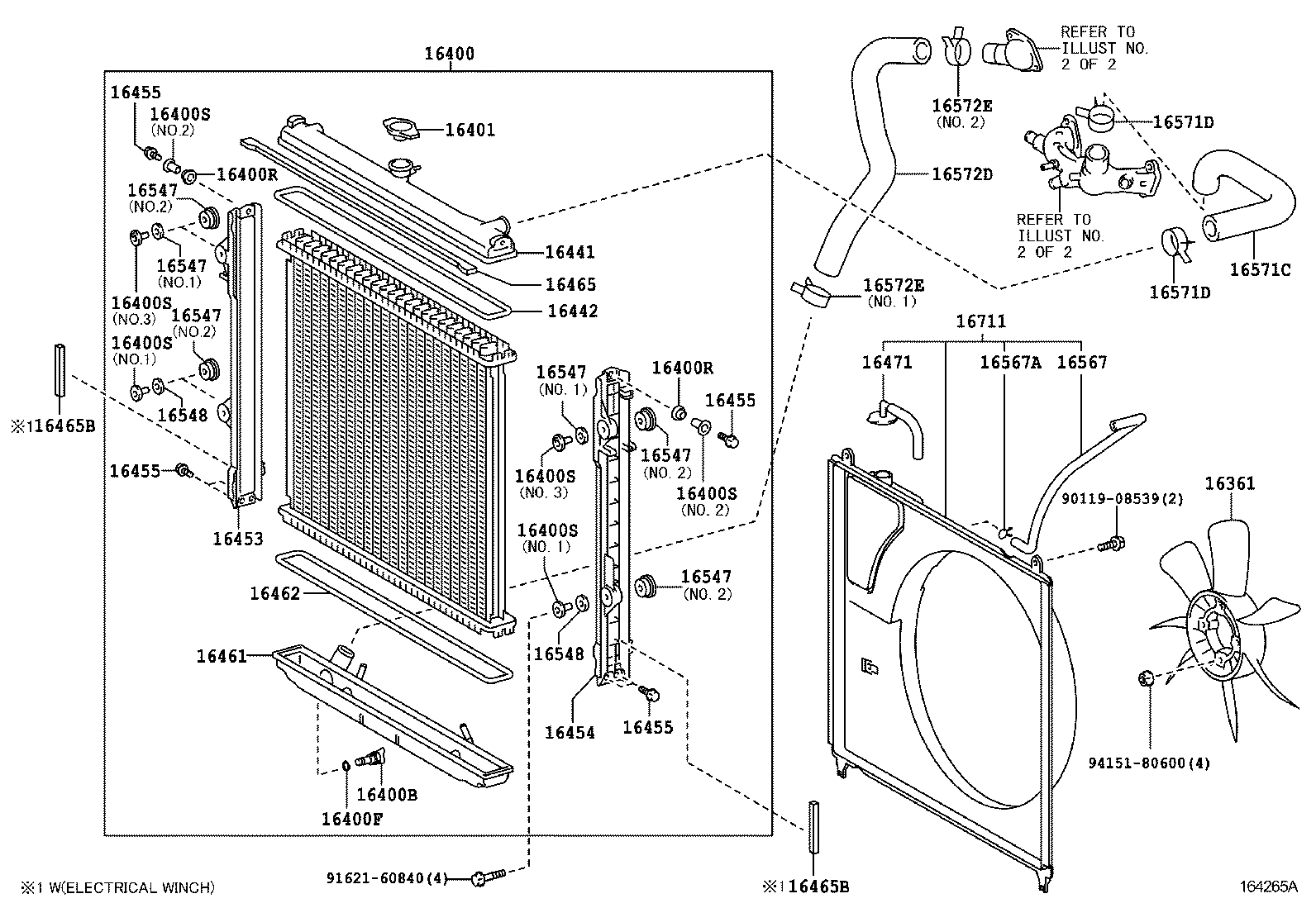  LAND CRUISER 200 |  RADIATOR WATER OUTLET