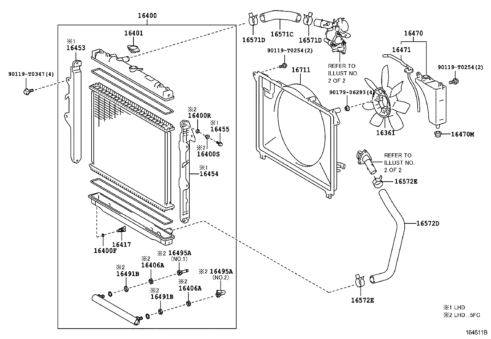  FORTUNER |  RADIATOR WATER OUTLET