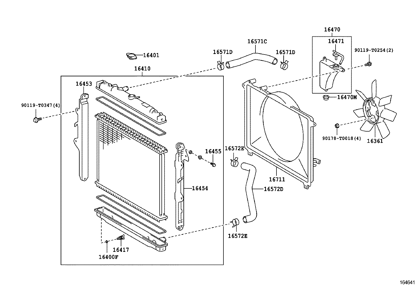  FORTUNER |  RADIATOR WATER OUTLET