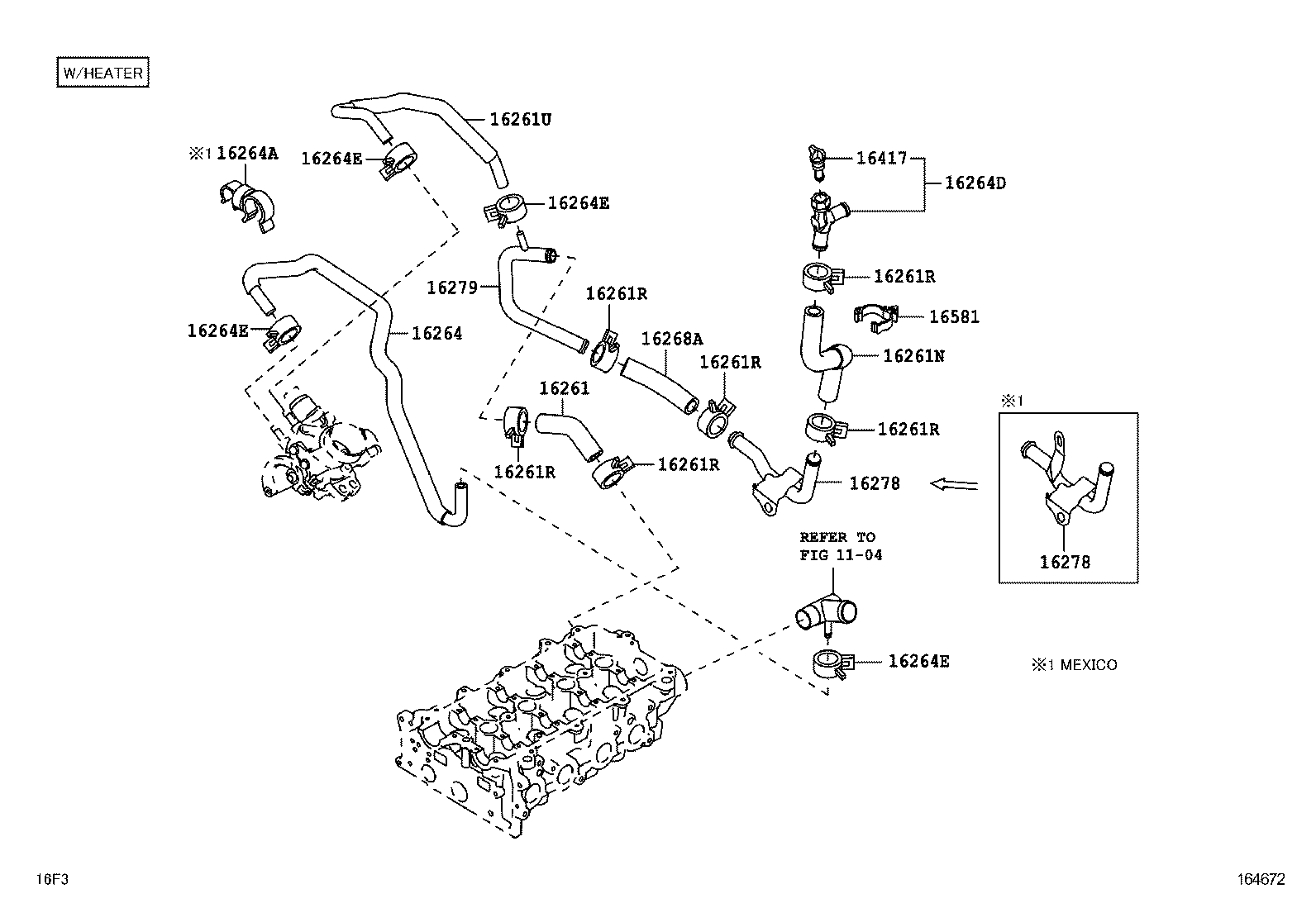  AVANZA |  RADIATOR WATER OUTLET