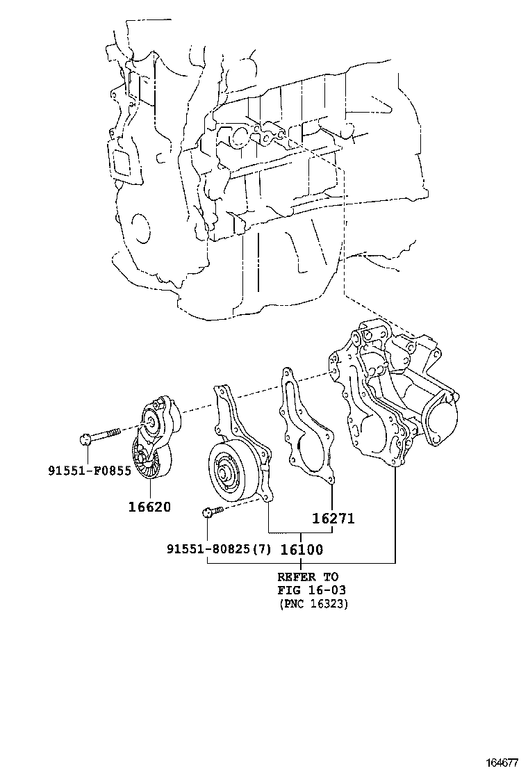  CAMRY AURION HV ARL |  WATER PUMP