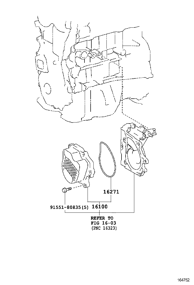  CAMRY HYBRID CHINA |  WATER PUMP