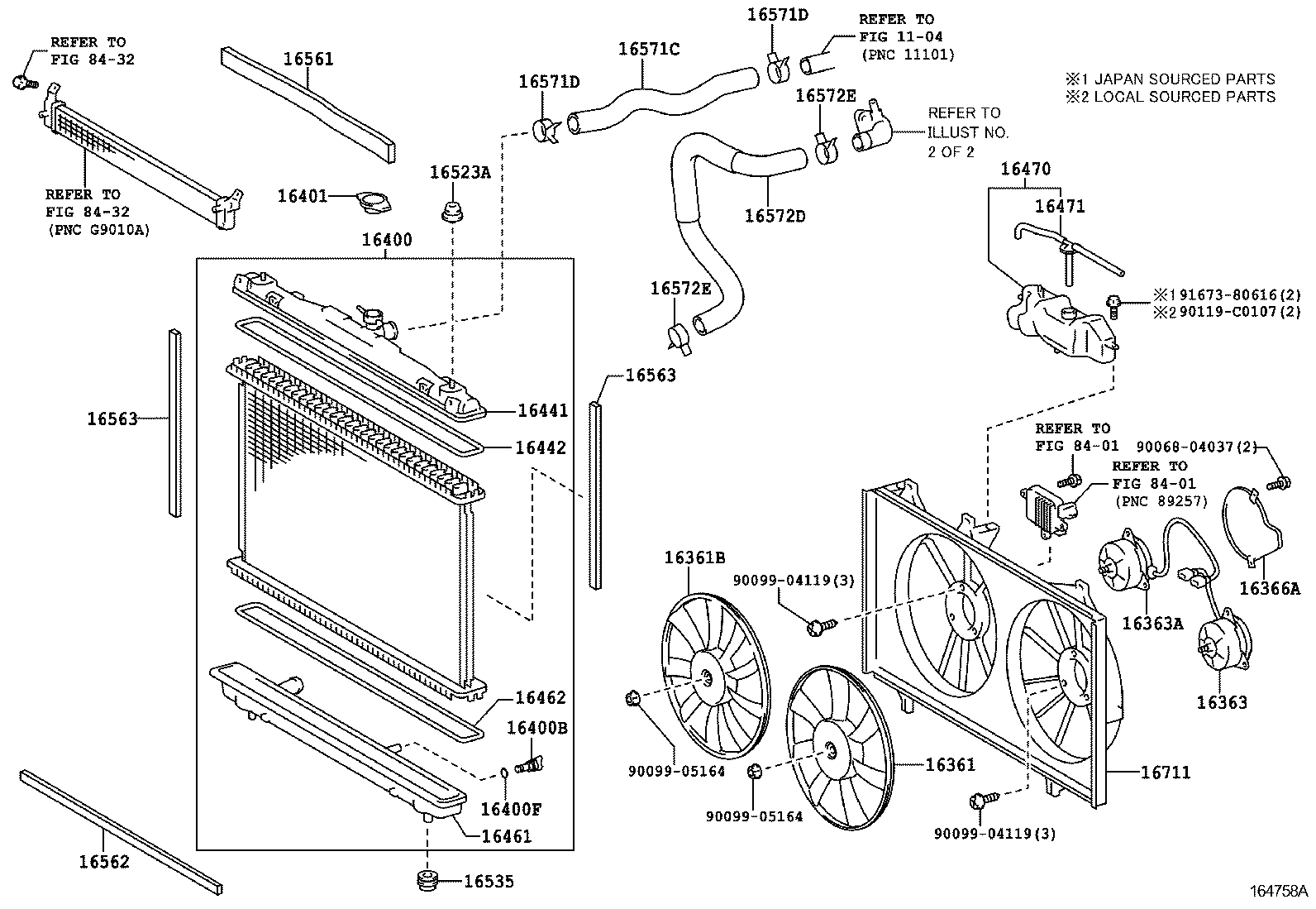  CAMRY HYBRID CHINA |  RADIATOR WATER OUTLET