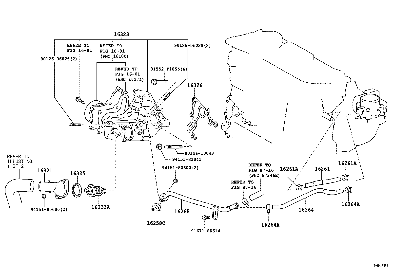  RAV4 |  RADIATOR WATER OUTLET