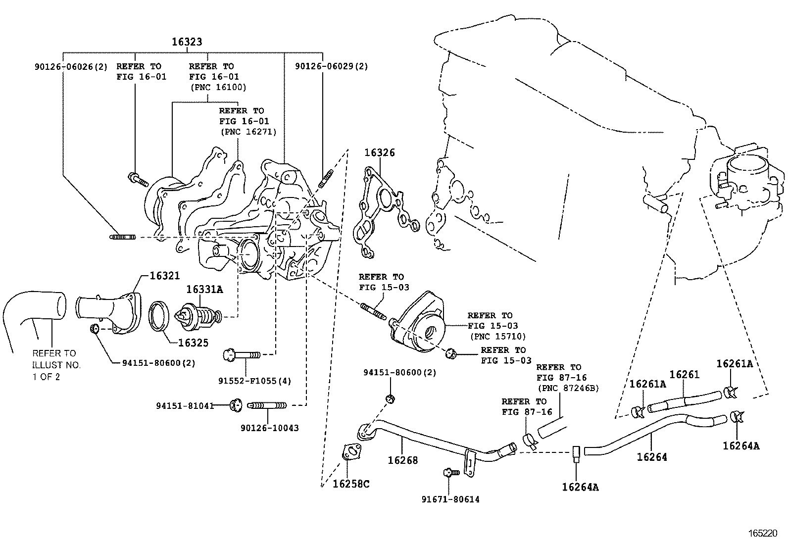  RAV4 |  RADIATOR WATER OUTLET