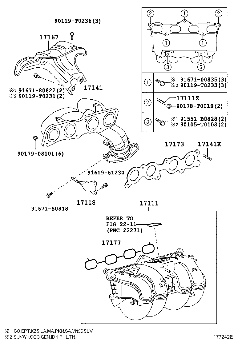  FORTUNER |  MANIFOLD