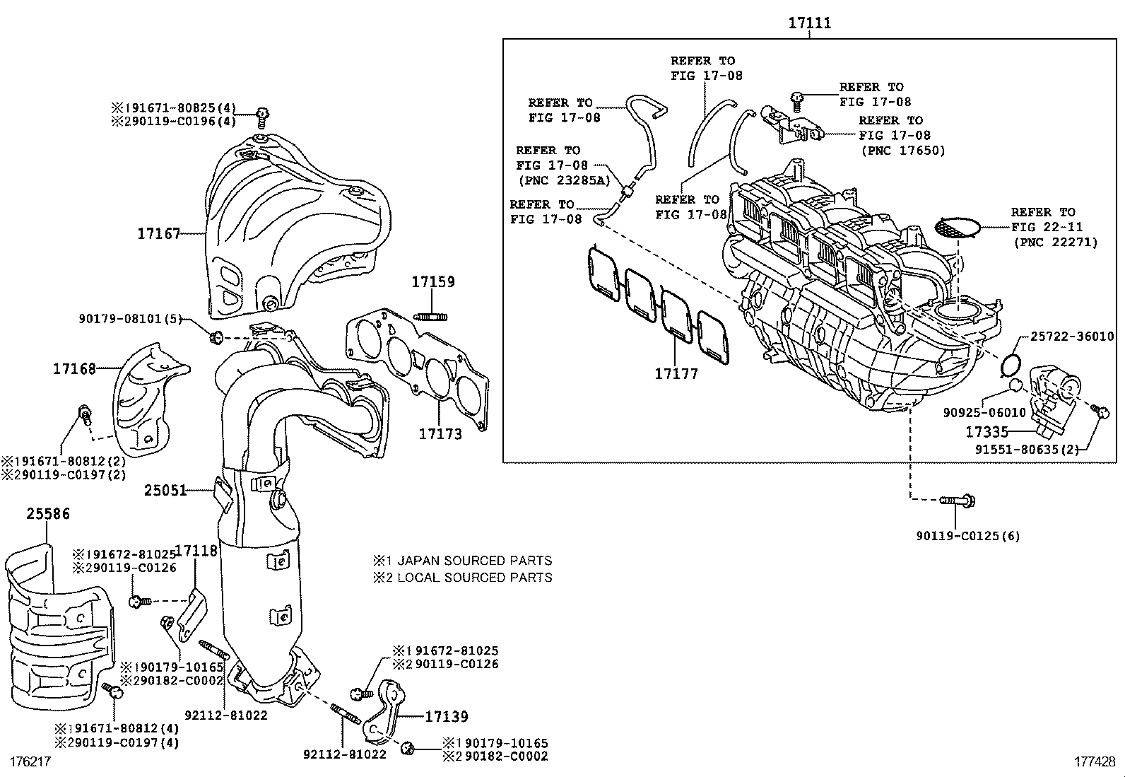 CAMRY HYBRID CHINA |  MANIFOLD