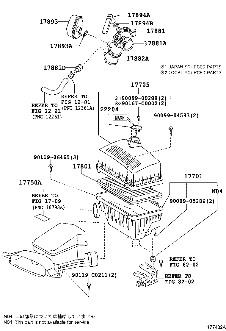  CAMRY HYBRID CHINA |  AIR CLEANER