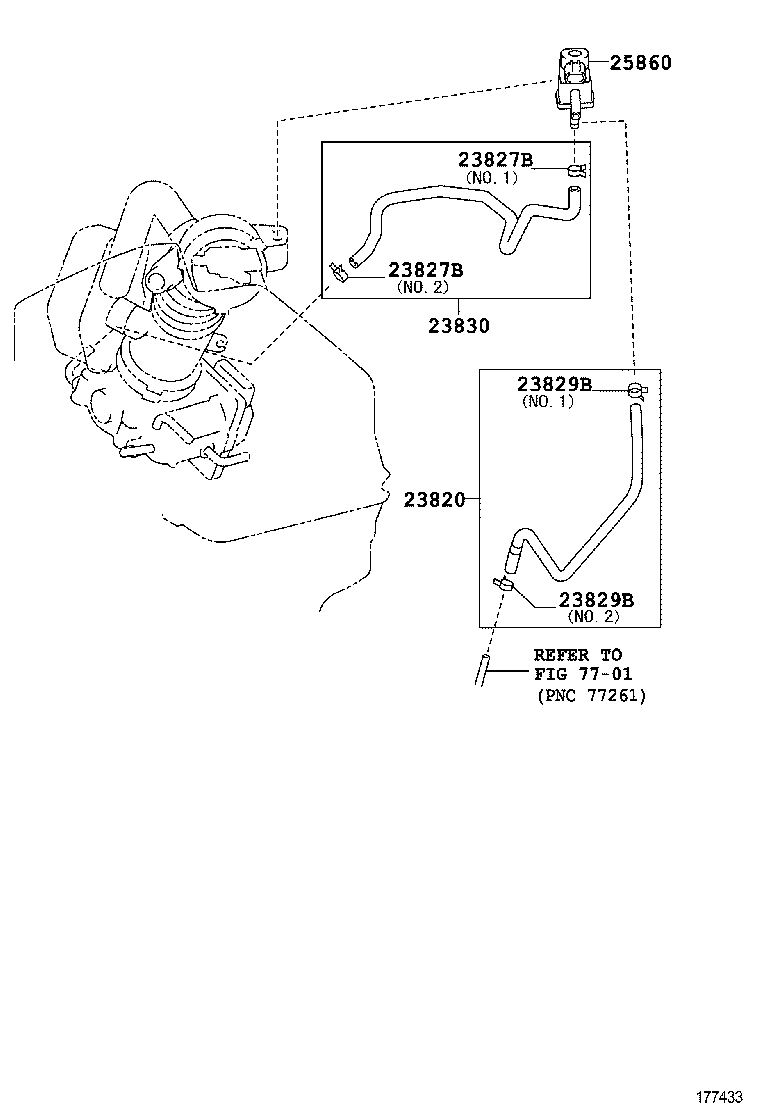  CAMRY HYBRID CHINA |  VACUUM PIPING