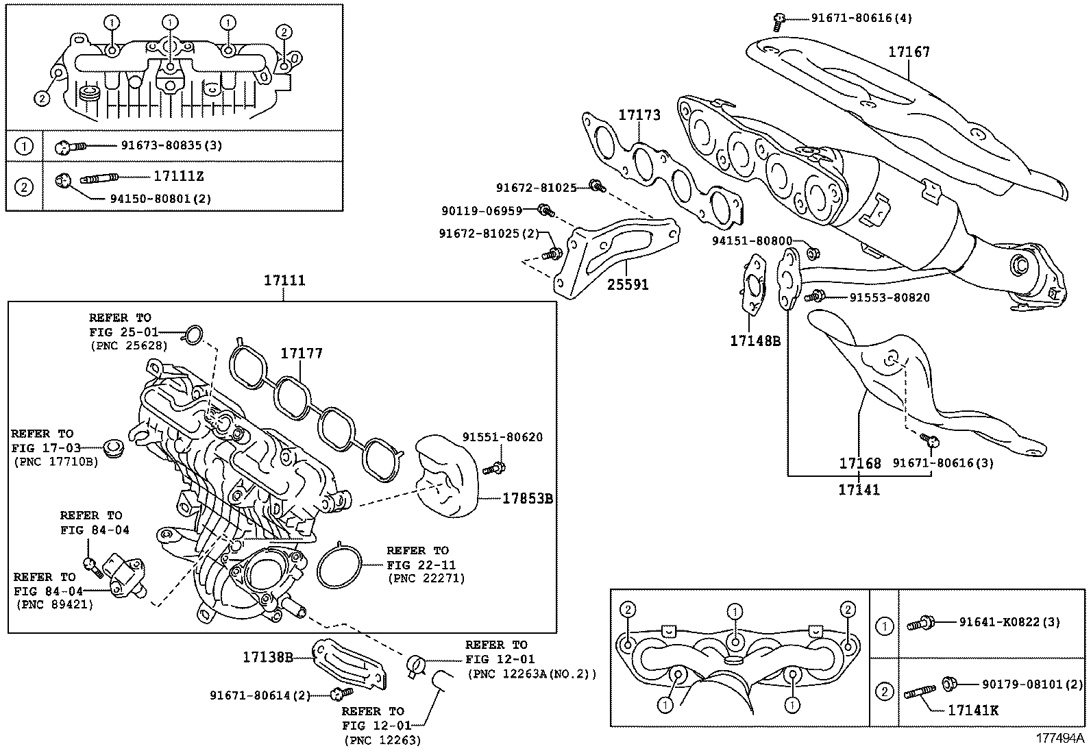  PRIUS C |  MANIFOLD