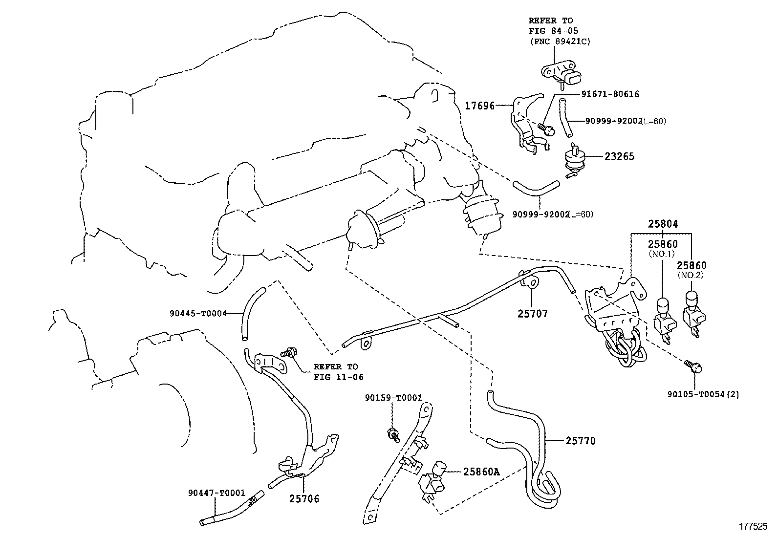  HILUX |  VACUUM PIPING