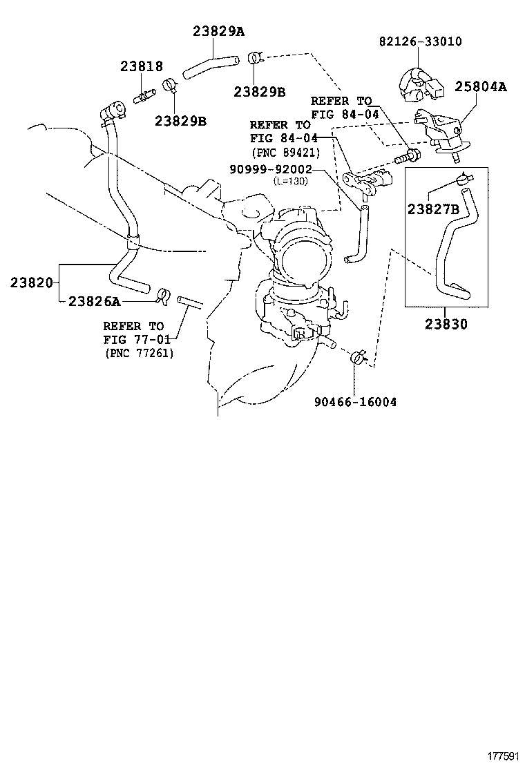  CAMRY HYBRID CHINA |  VACUUM PIPING