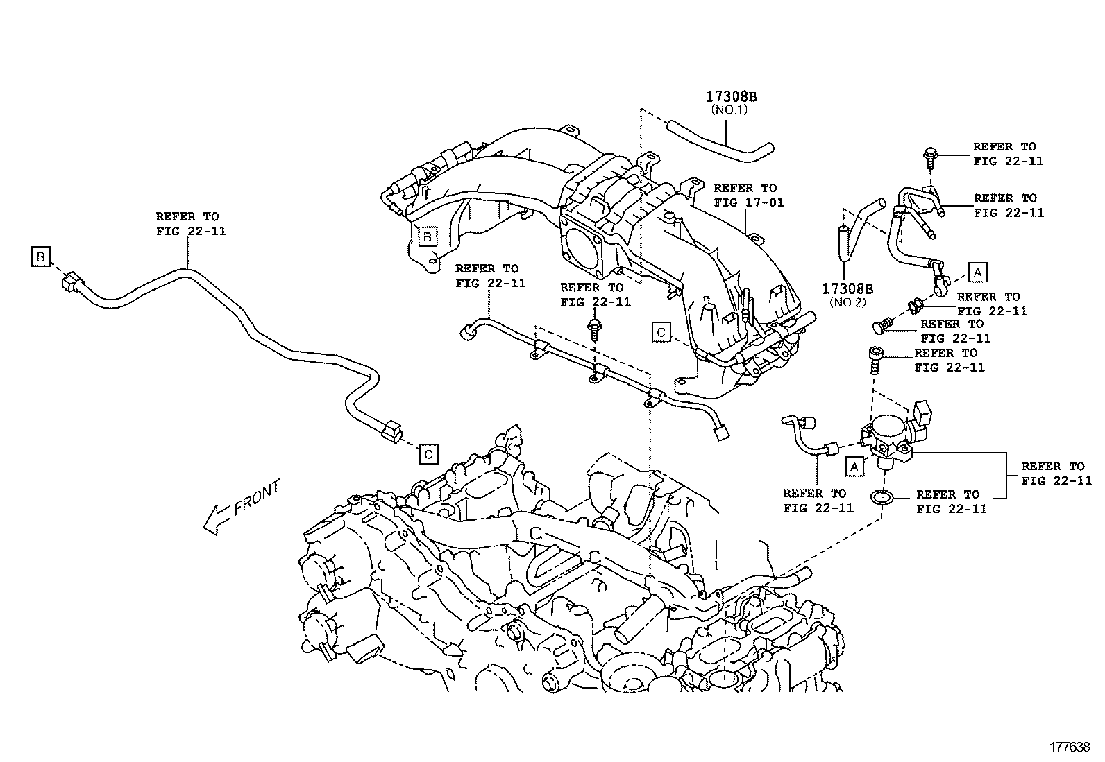  GT86 86 |  VACUUM PIPING