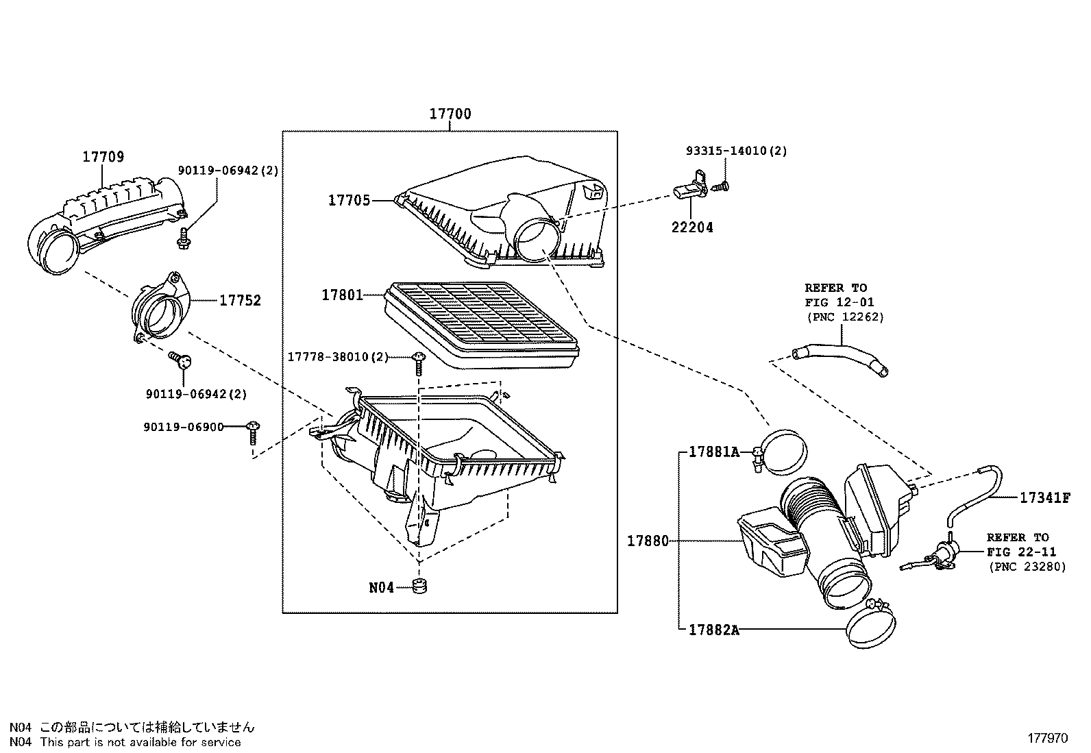 LAND CRUISER 200 |  AIR CLEANER