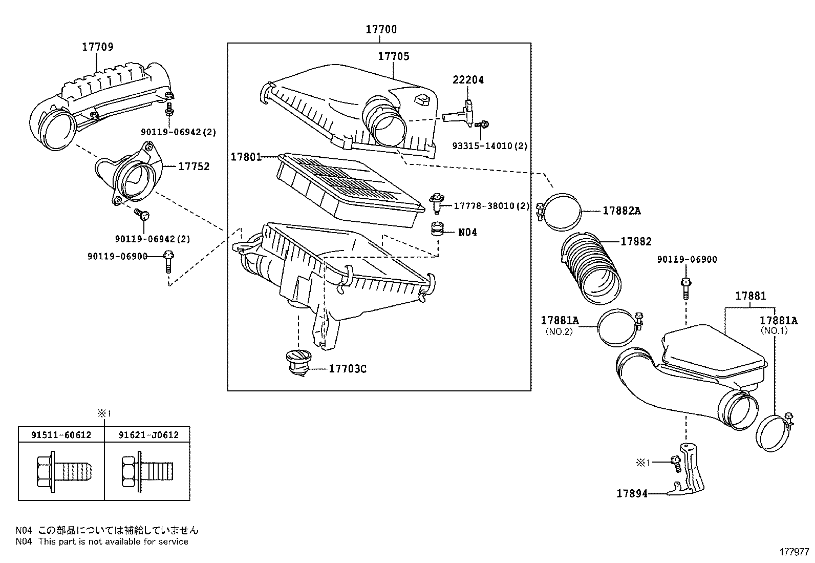  LAND CRUISER 200 |  AIR CLEANER