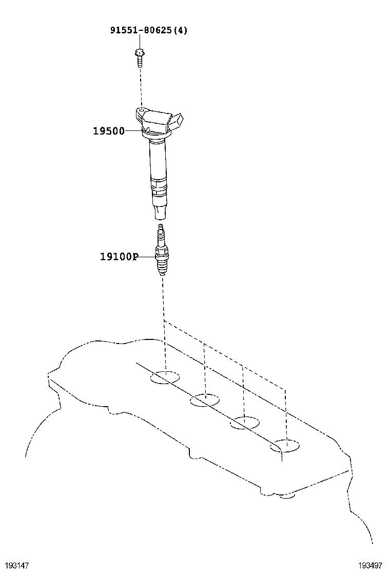  RACTIS |  IGNITION COIL SPARK PLUG