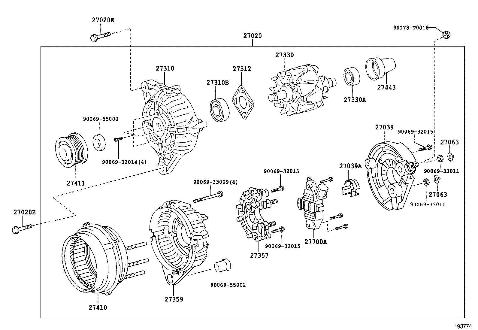  FORTUNER |  ALTERNATOR