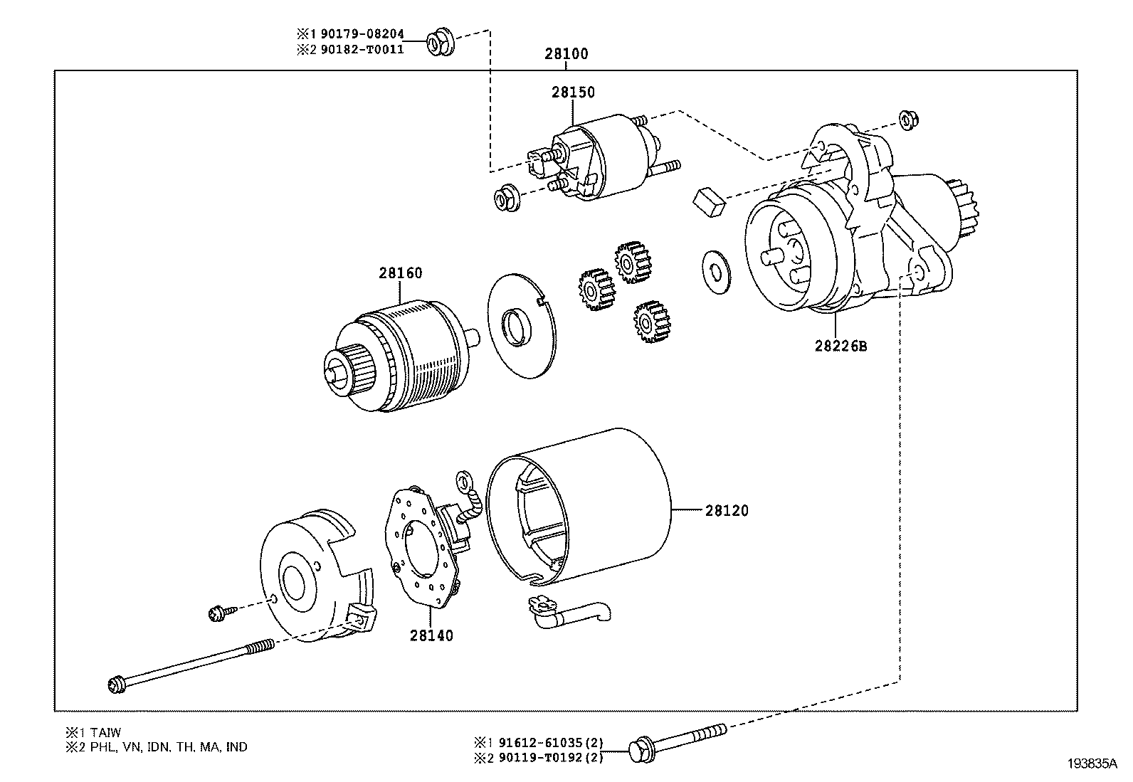  CAMRY HYBRID ASIA |  STARTER