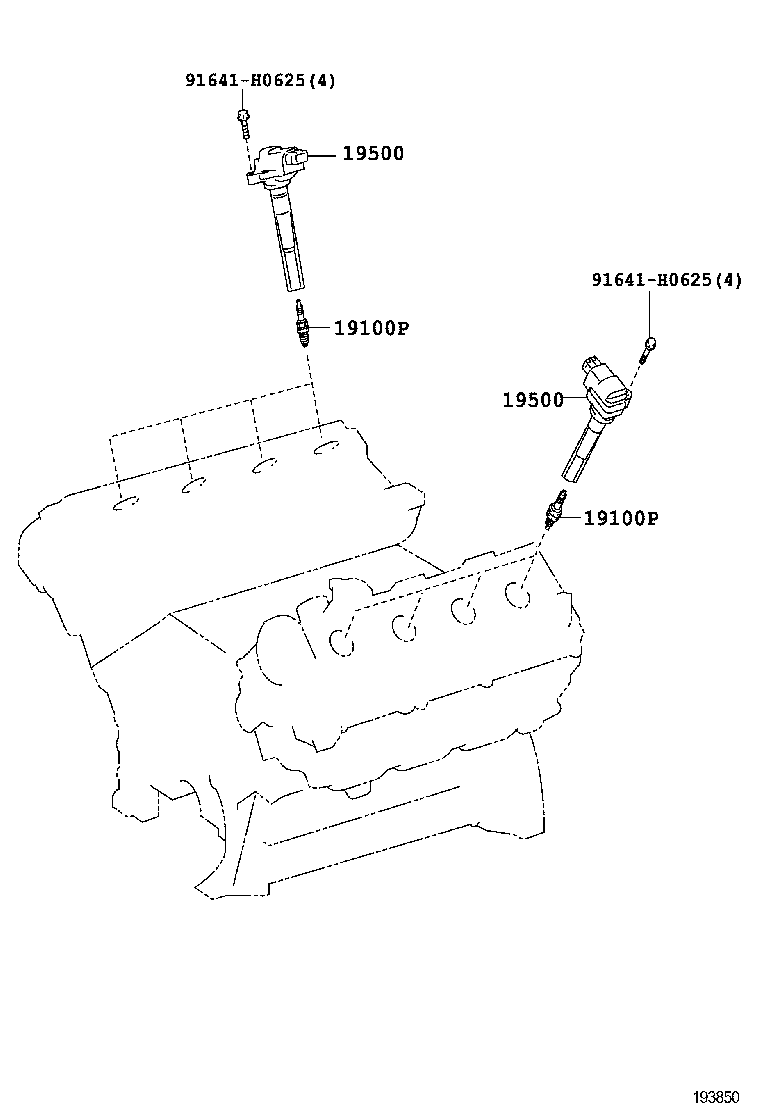  LAND CRUISER CHINA |  IGNITION COIL SPARK PLUG