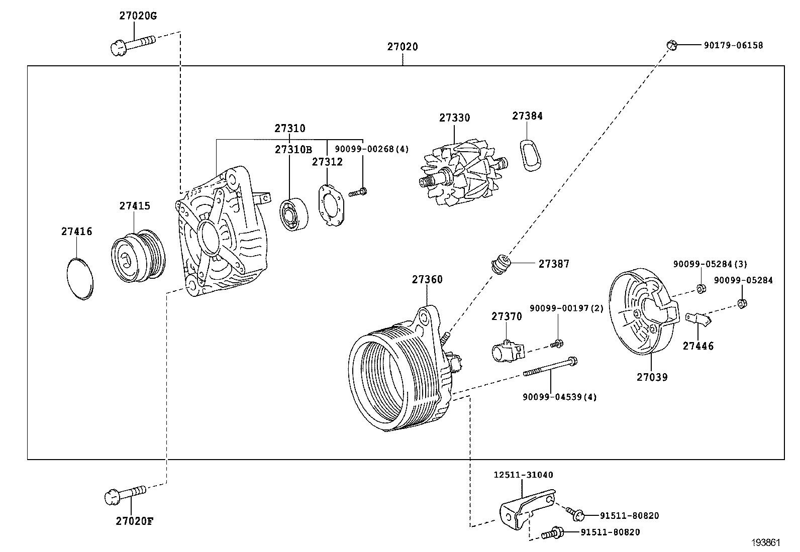  LAND CRUISER 200 |  ALTERNATOR