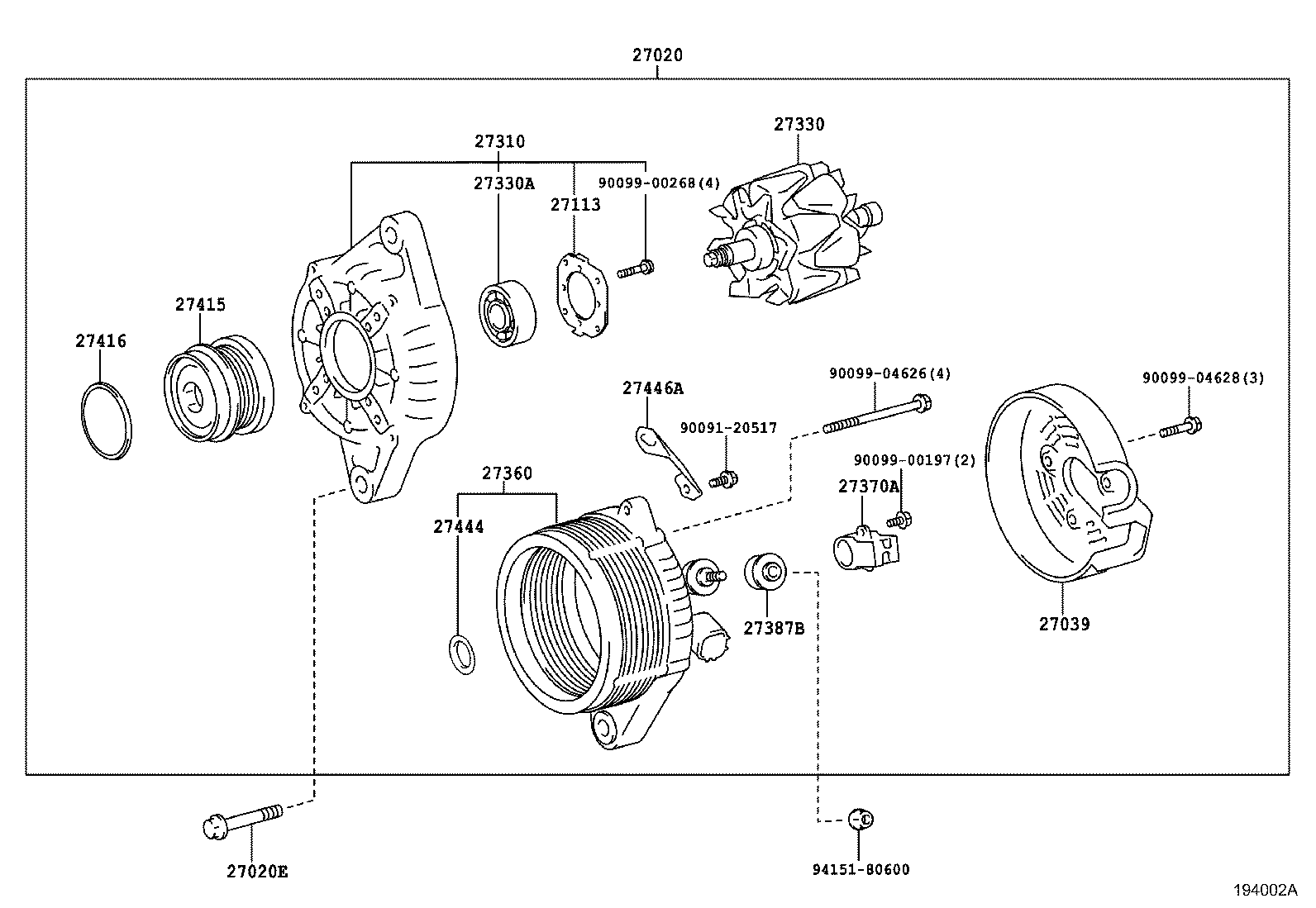  RACTIS |  ALTERNATOR